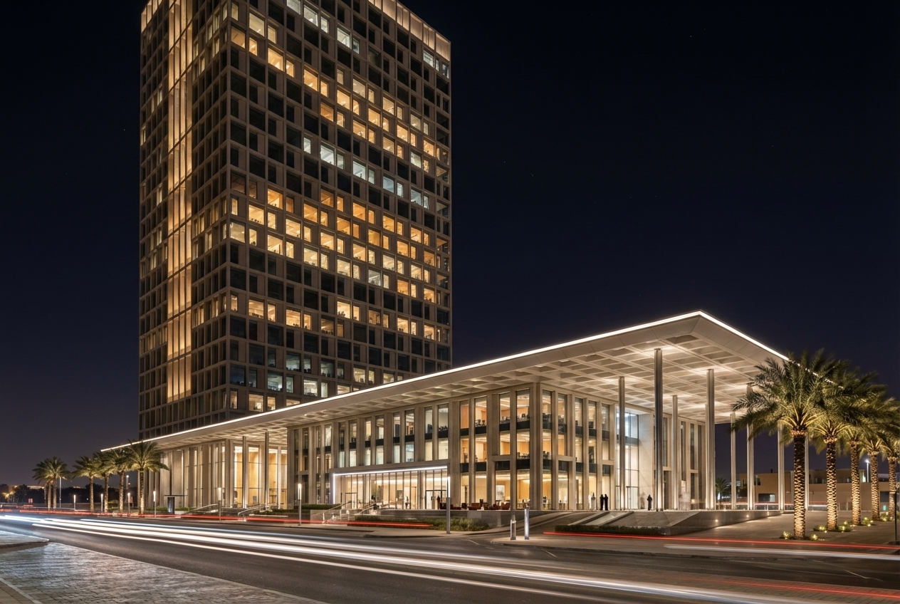 The Forum Riyadh office tower GTM marketing case study