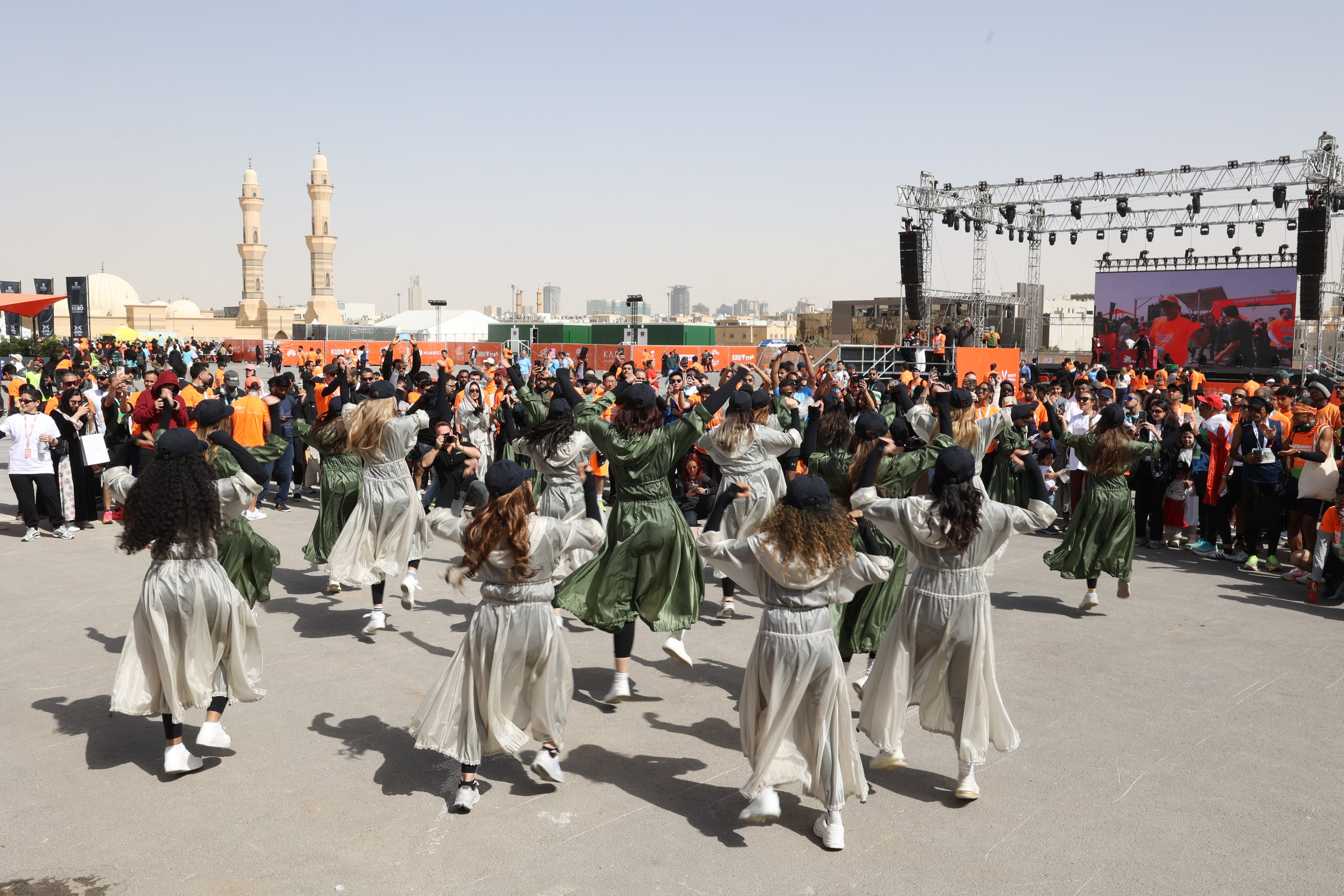 Kayanee SFA Marathon Activation — Brand Activation Riyadh