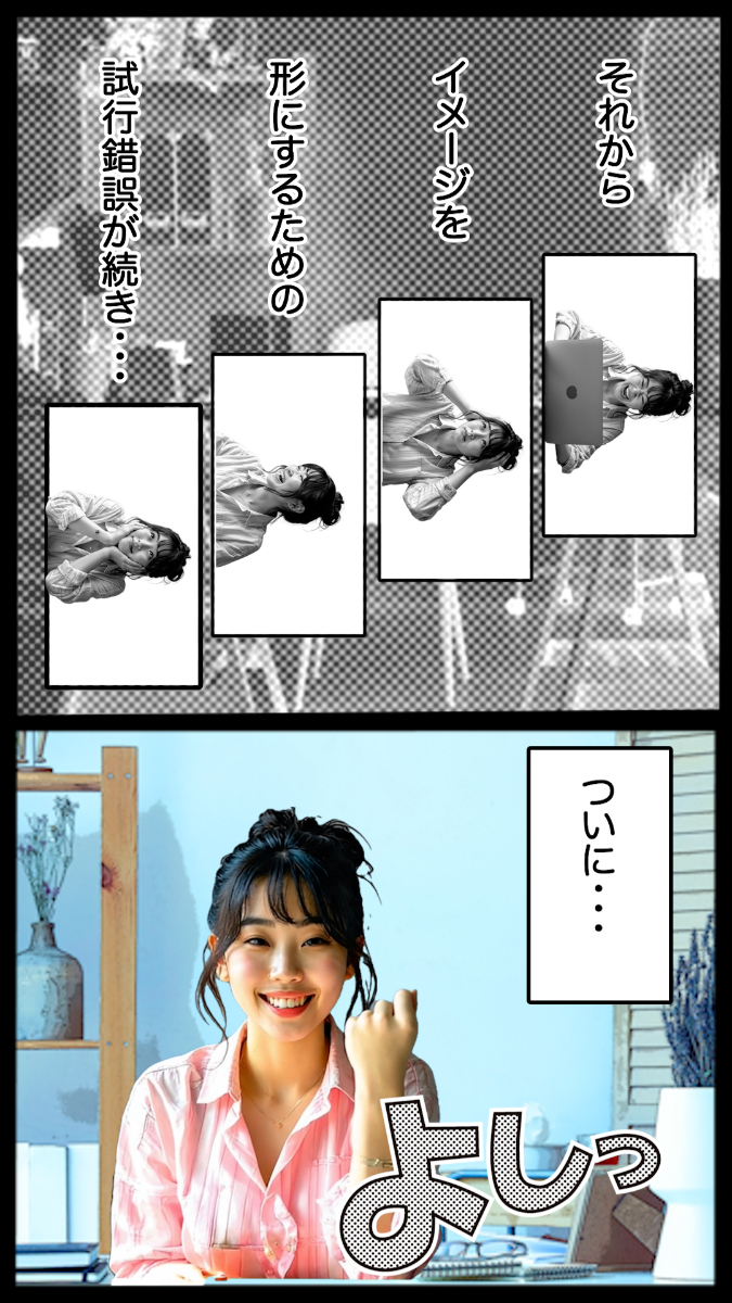 マンガ風動画実例1