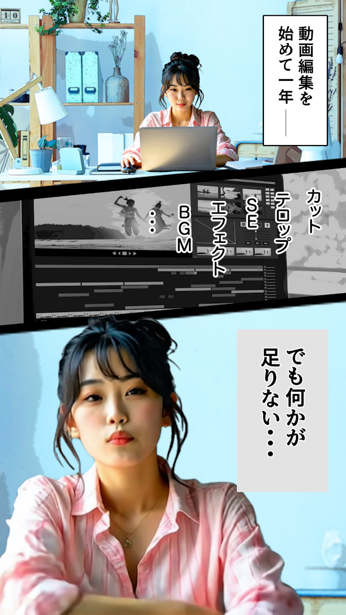 マンガ風動画実例3