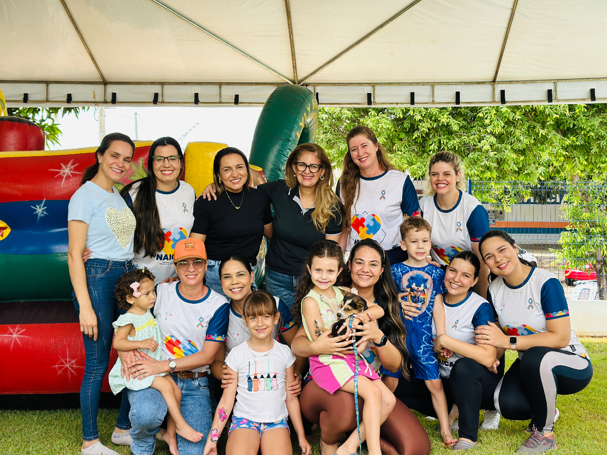 Sede do NAICA (Núcleo de Acolhimento Integrado da Criança Autista)