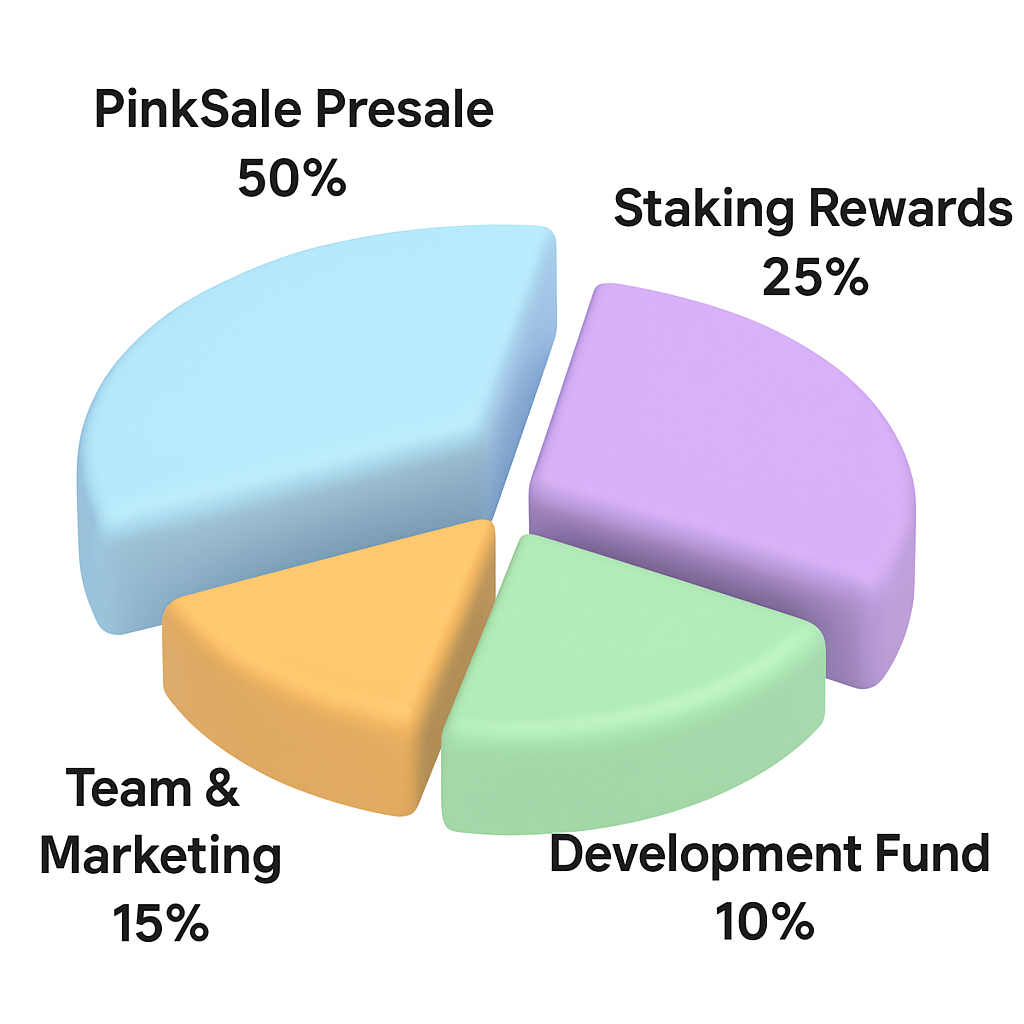 ARAMCO Token Distribution Chart