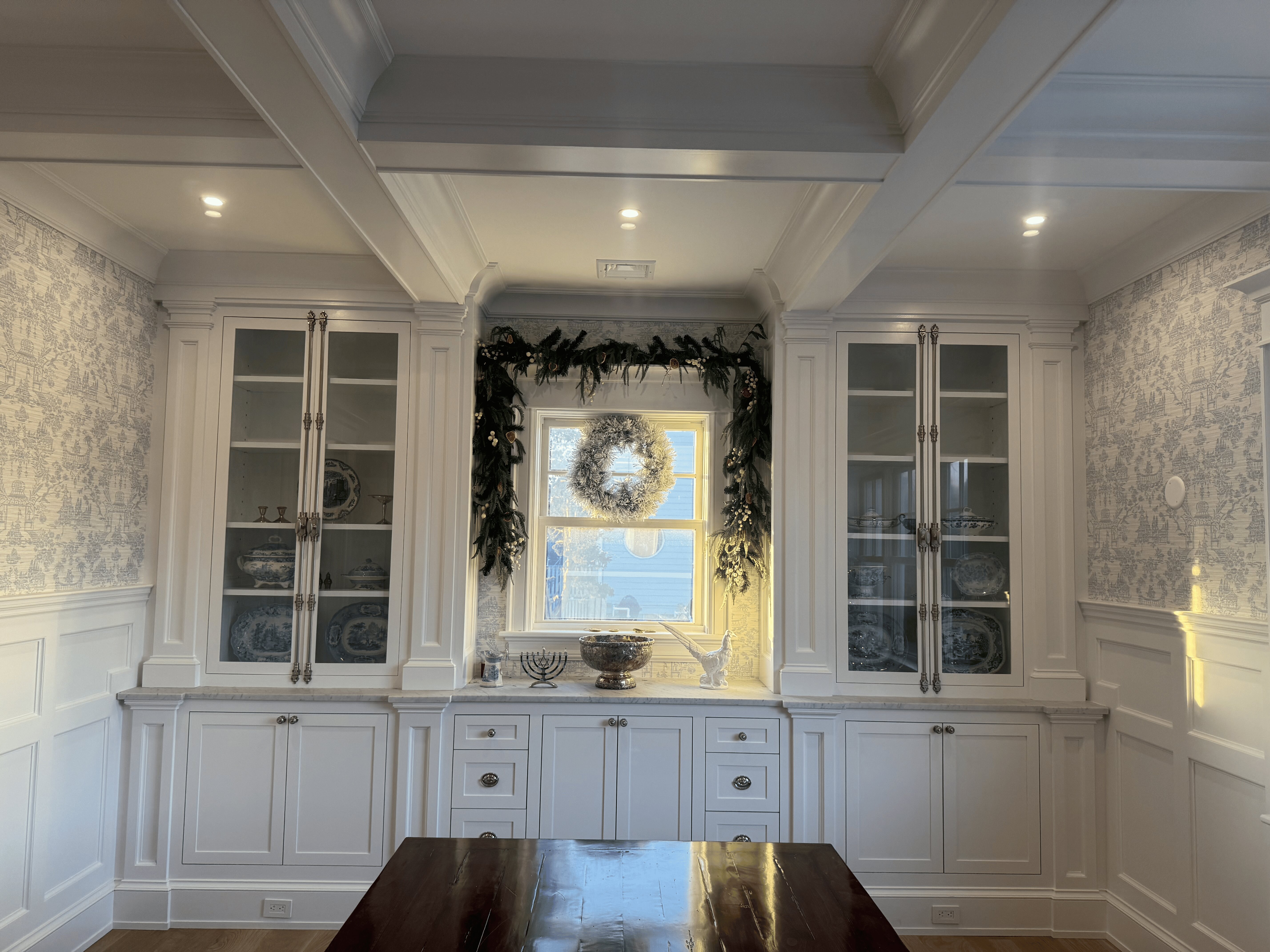 Custom home office addition