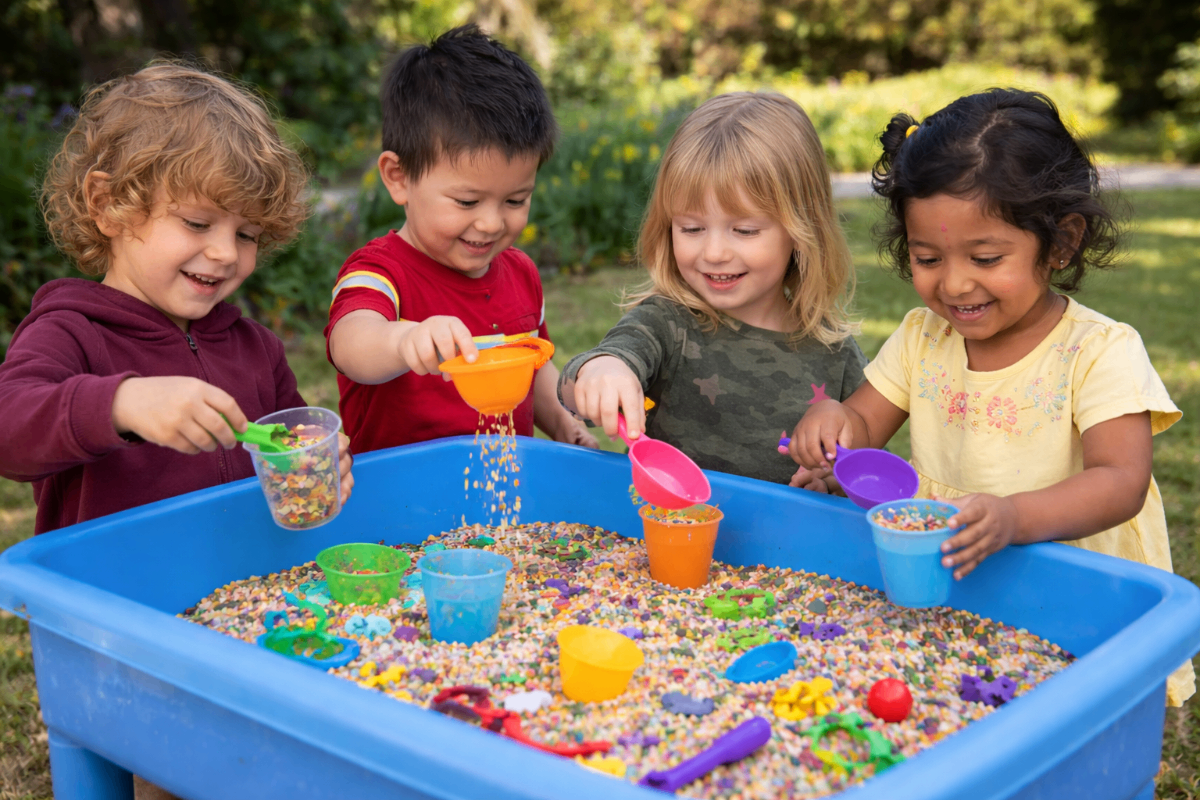 Sensory Play Together