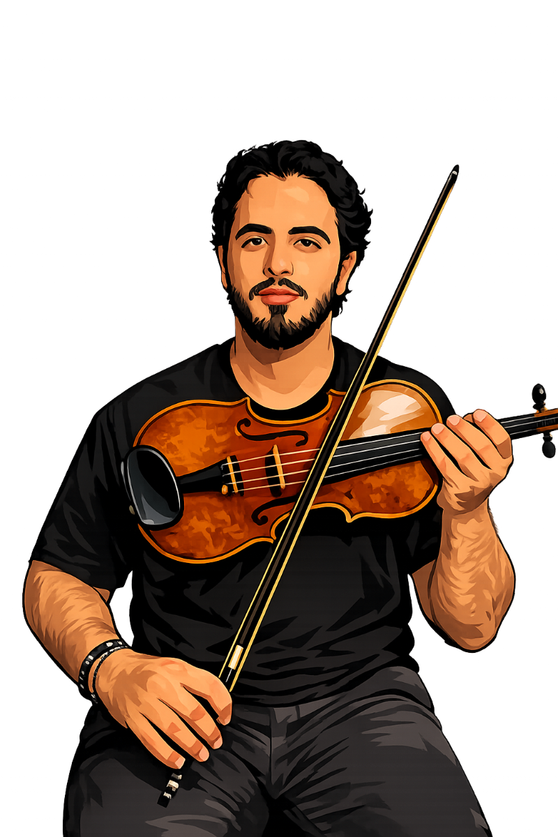 Alexander Alvarado vector portrait