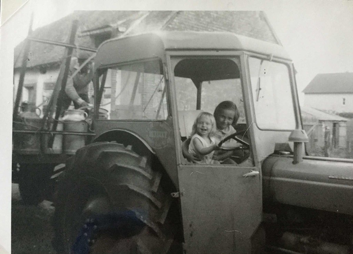 Photo vintage avant restauration