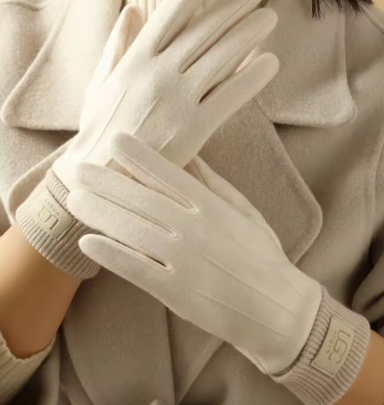 Gants Beige Cachemire