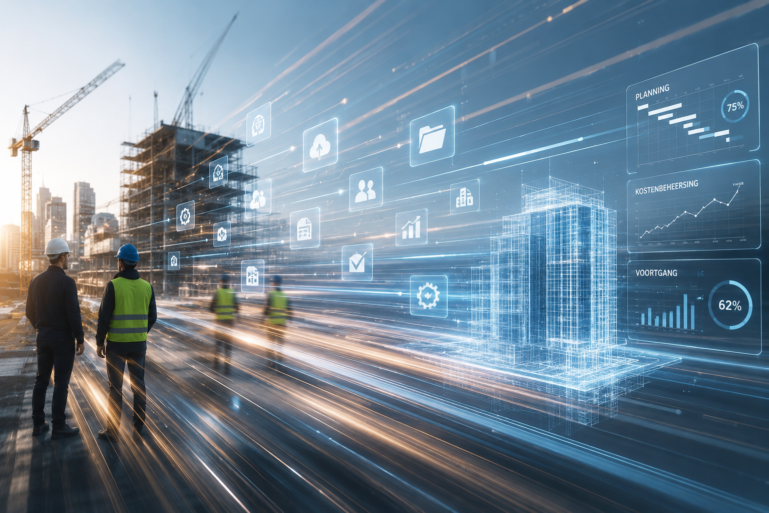 ICT in de bouw: proactieve beveiliging voor snel digitaliserende bouwbedrijven