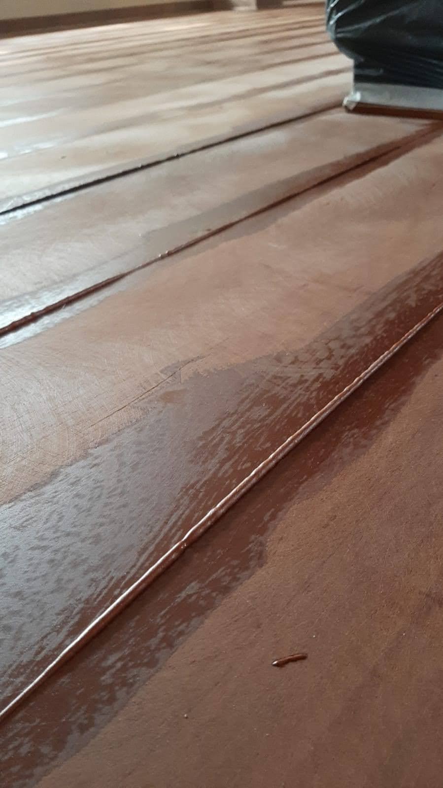 Calafetação quando necessário