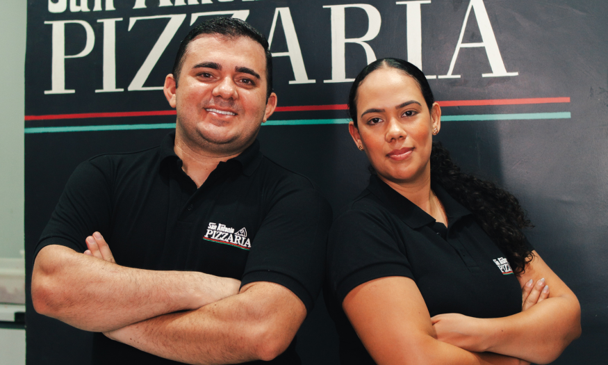 Sócios da San Antonio Pizzaria