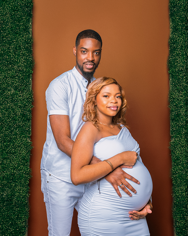 Séance maternité couple