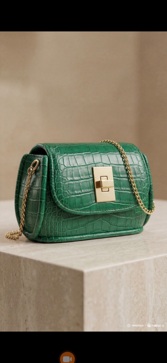 Le Classique — Mini Bag — Vert Forêt