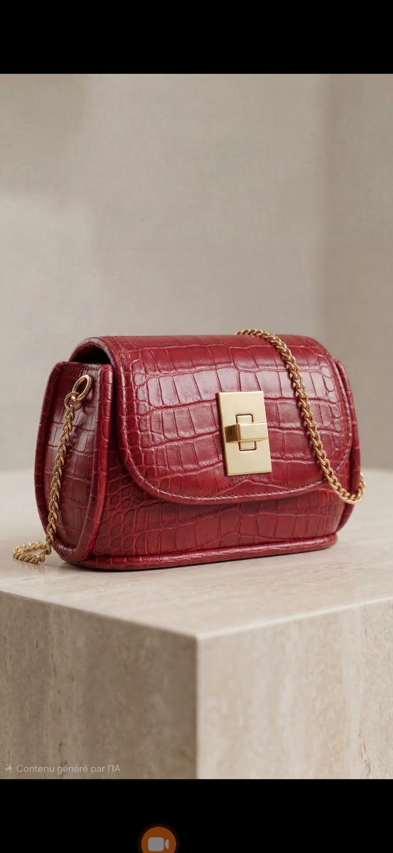 Le Classique — Mini Bag — Rouge Cerise
