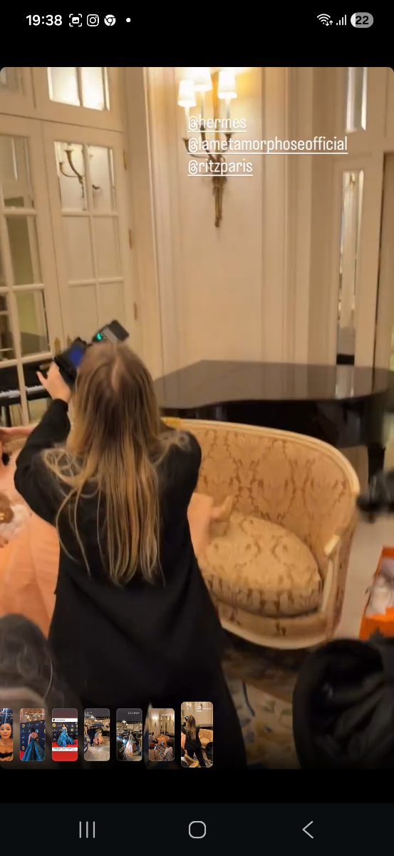 Coulisses — Ritz Paris — EUTHAGÁ PARIS