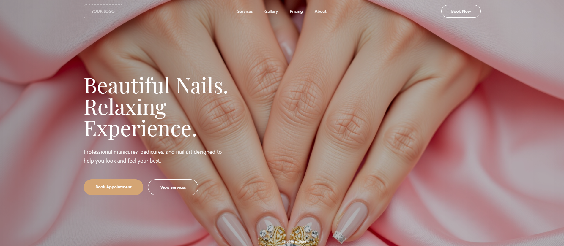 Nail / Beauty Salon Website