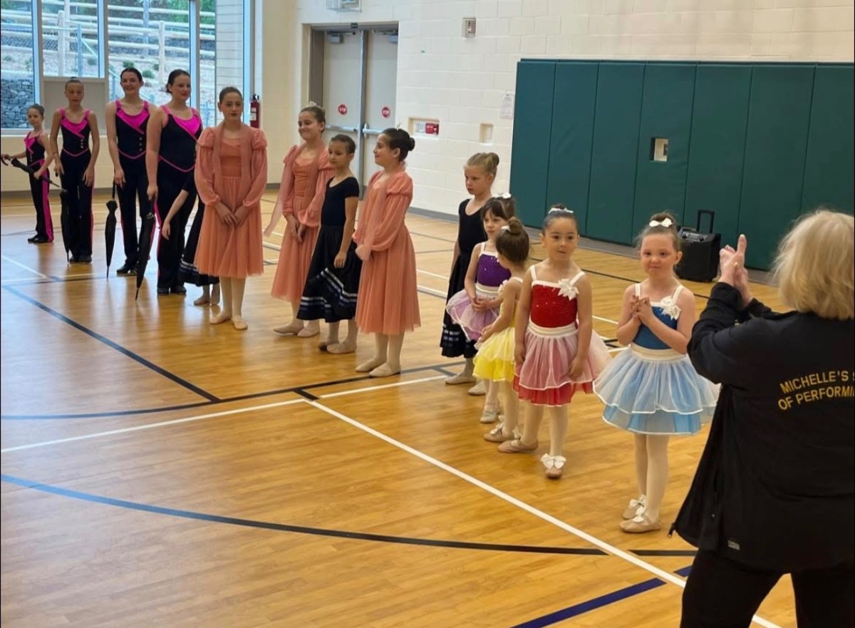Students prepared for their showcase performance