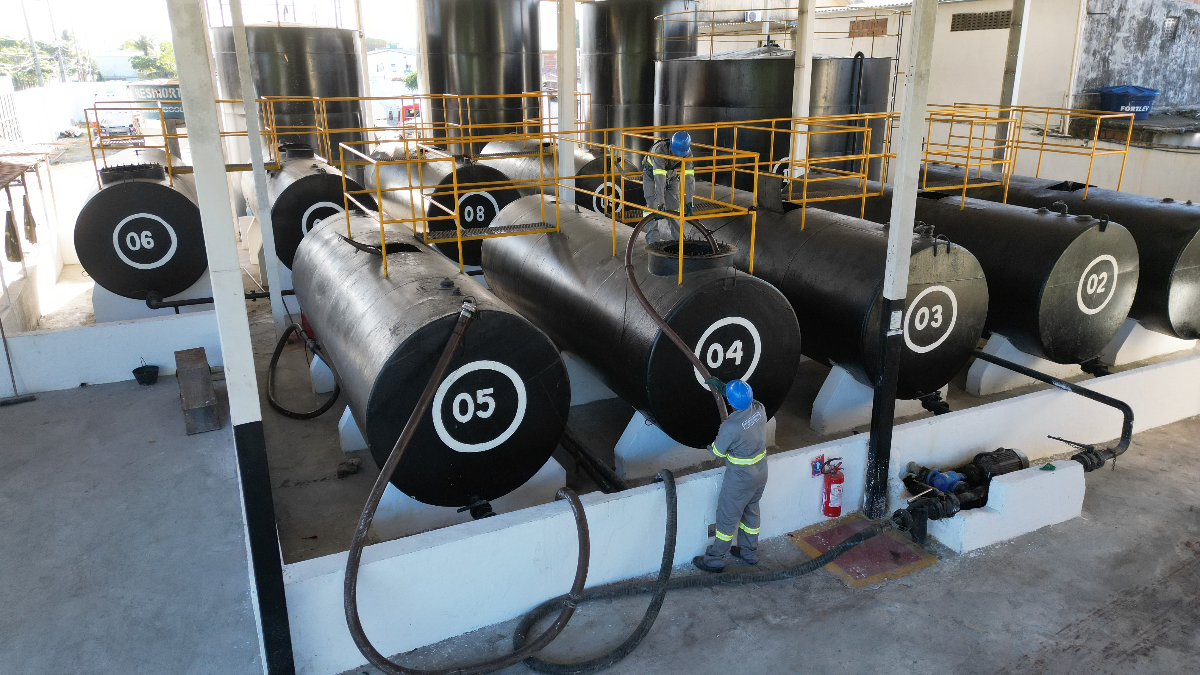 Tanques de armazenamento ECO SERVICE MARITIME