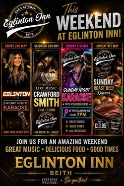 Live music and events at Eglinton Inn Beith
