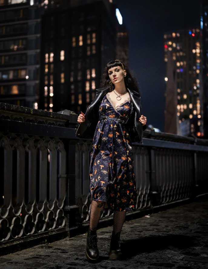 Glasgow street photography in monochrome — candid urban scene with strong contrast and graphic composition