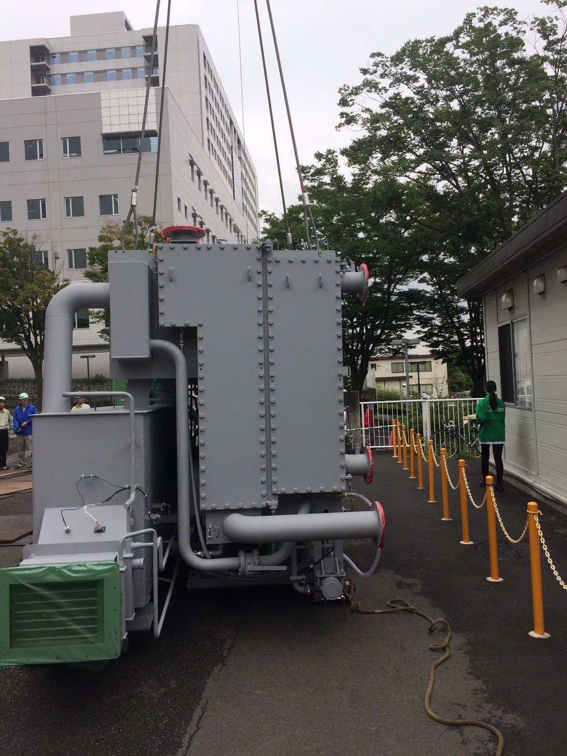 重量物搬入・据付・解体工事