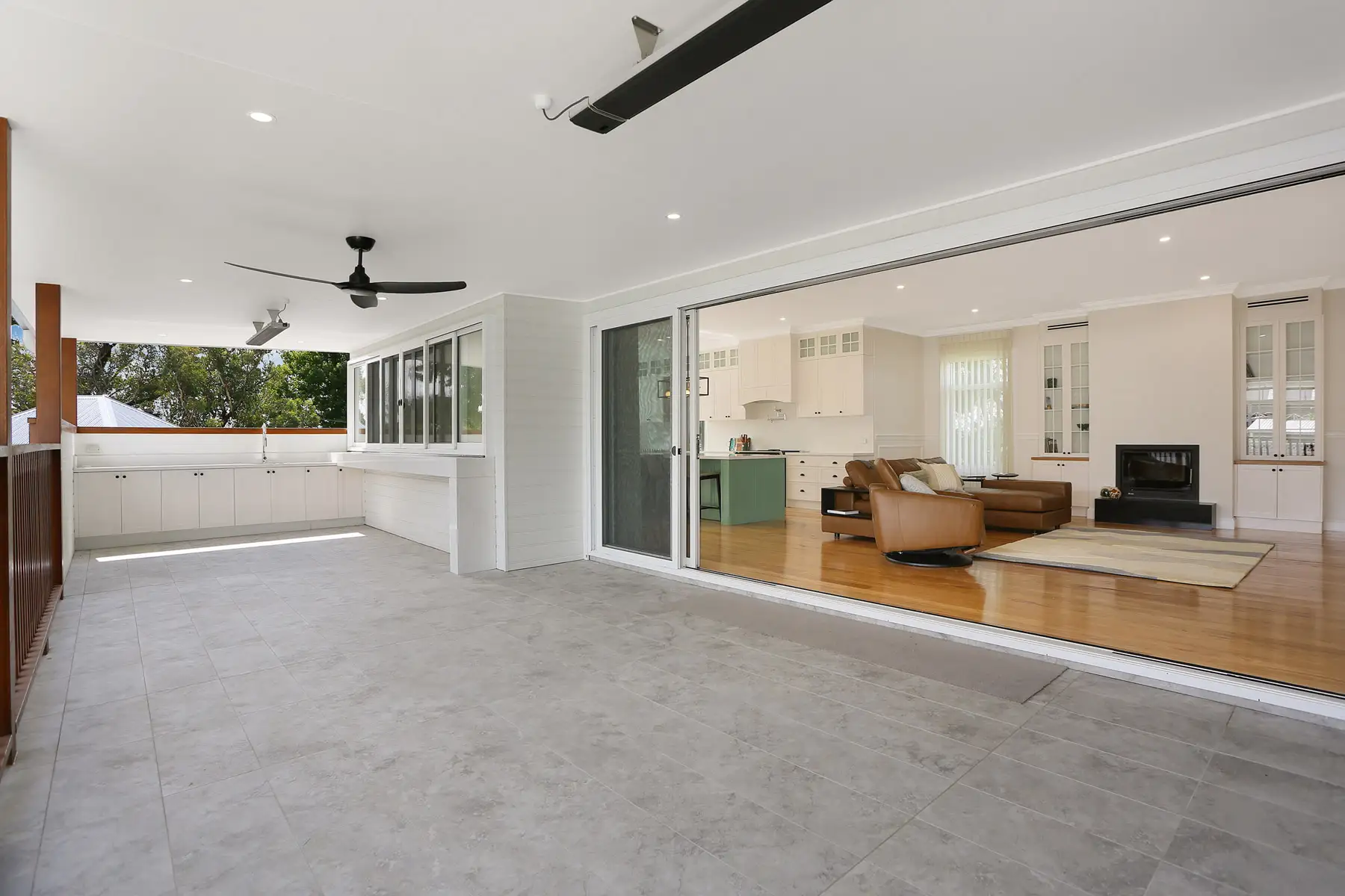 House Rear Exterior View