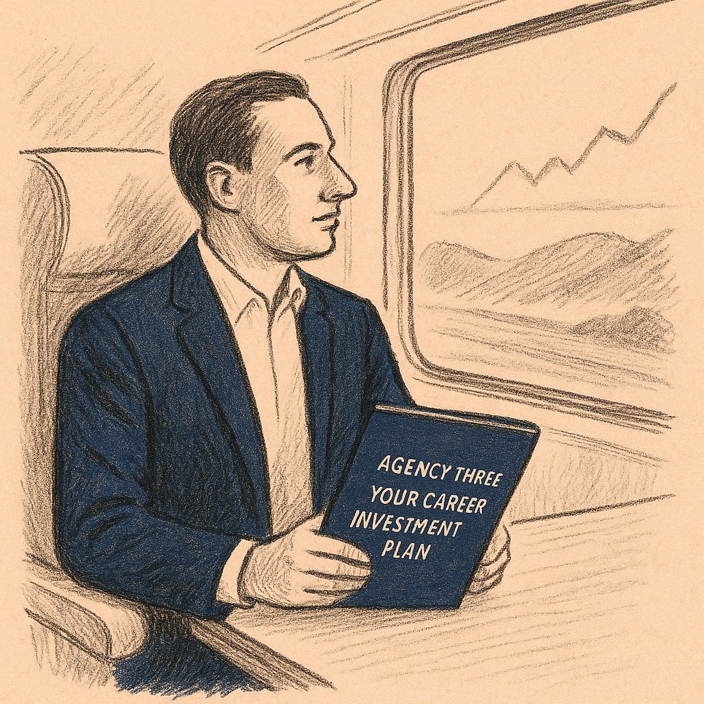 Executive recruitment process visualization