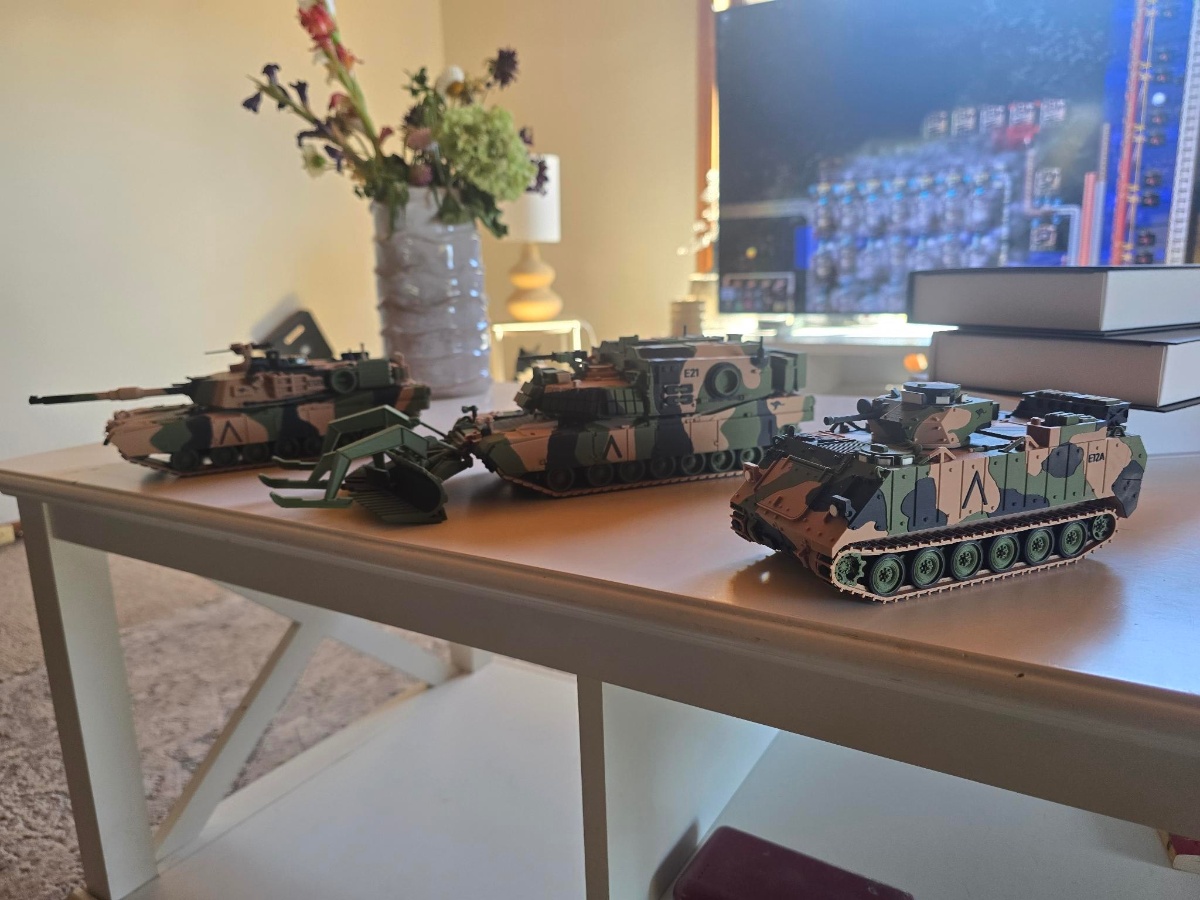 Painted Armoured Vehicle Collection