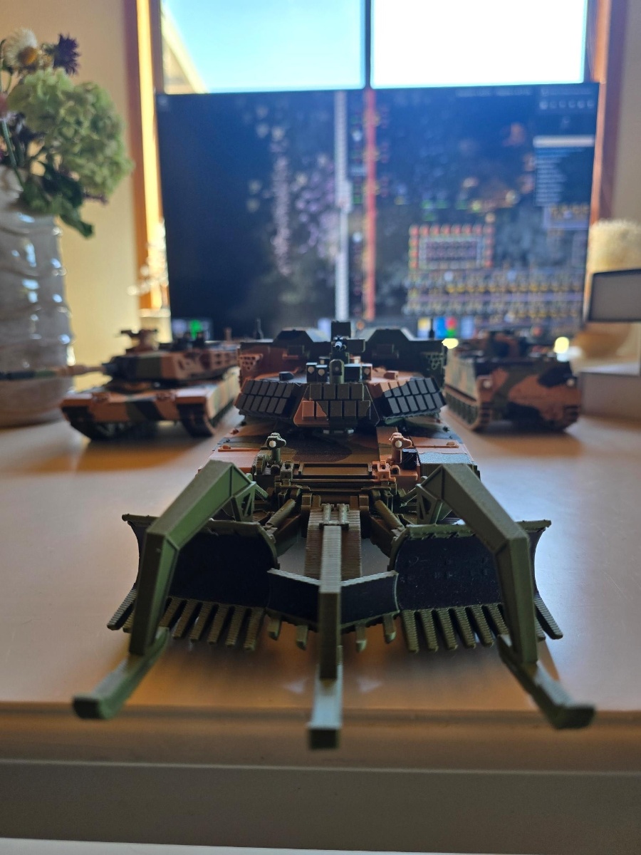 Joint Assault Bridge & Armoured Lineup