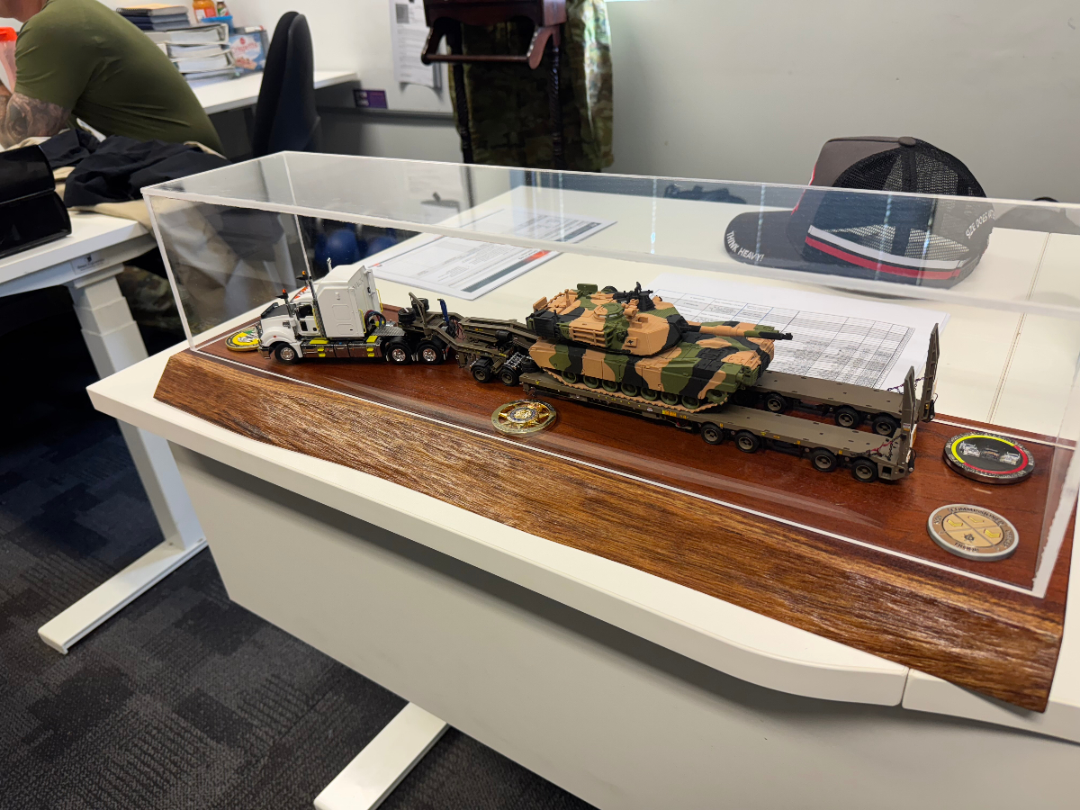 M1A2 Tank Transport Display