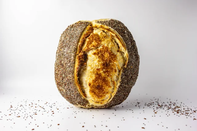 White Sourdough with Flaxseed