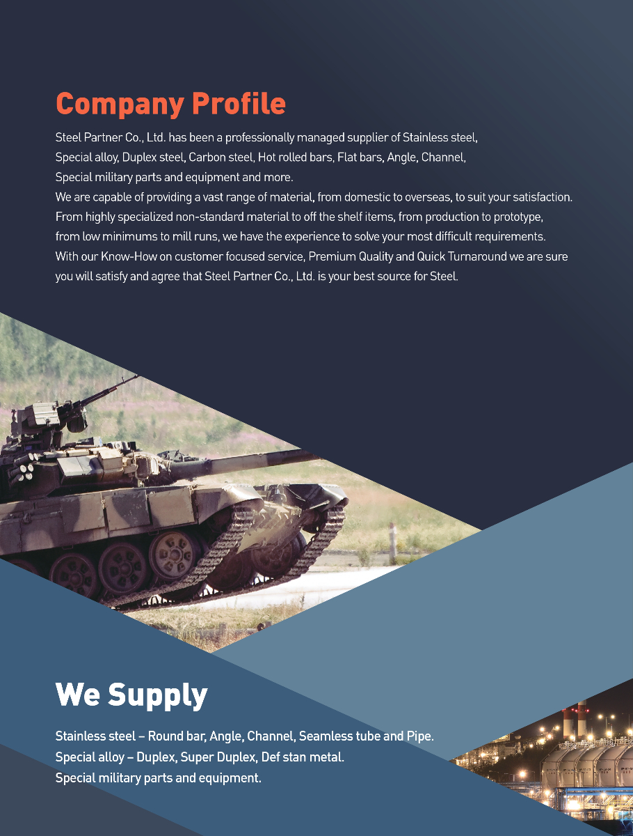SPC Steel Partner Company Additional Information
