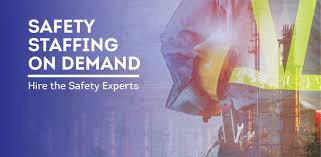 Safety staffing professional on construction site