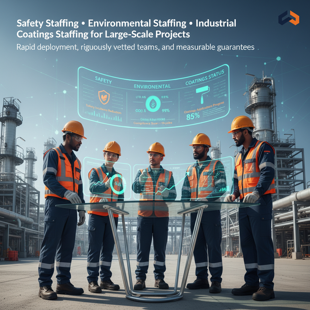 Safety Staffing for Large-Scale Projects