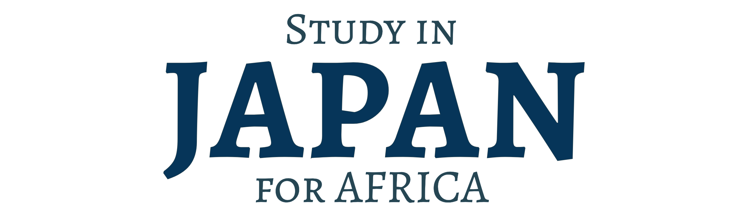 Study in Japan for Africa