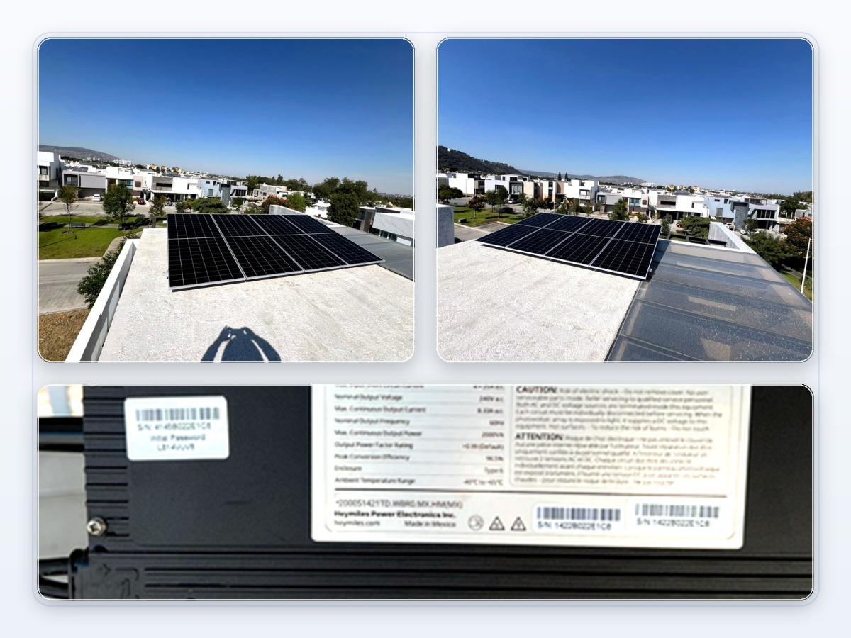 Sistema Solar 8 Paneles