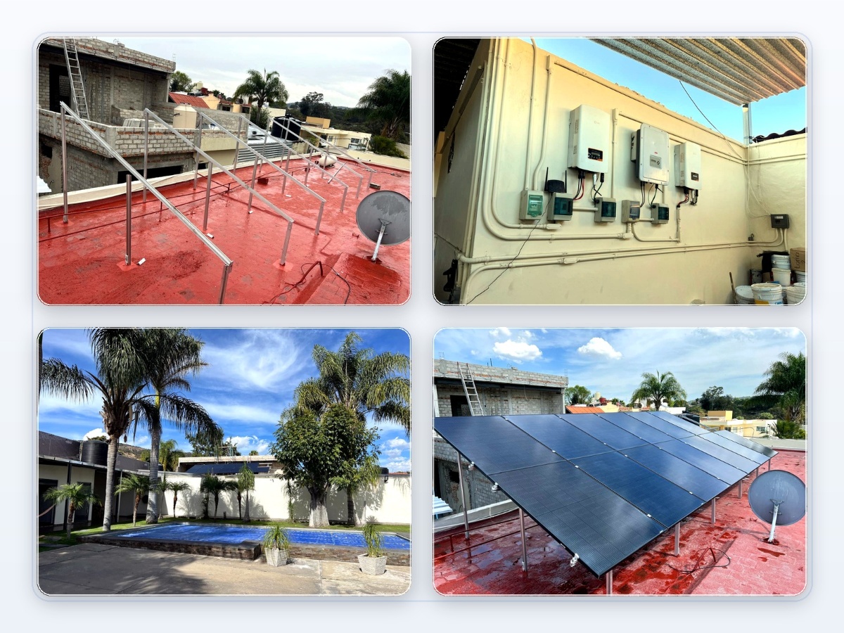 Instalación Solar Residencial 14 Paneles