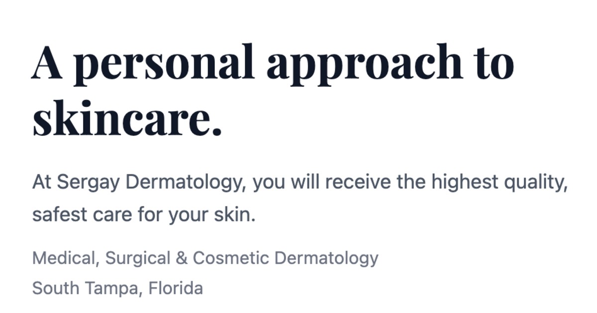 Sergay Dermatology