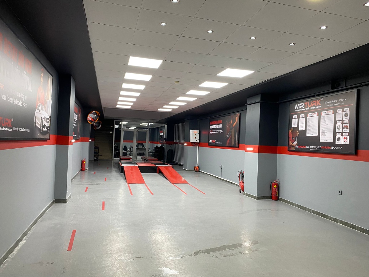 MR TÜRK Ekspertiz İstasyonu - İstasyon Hizmet Alanı