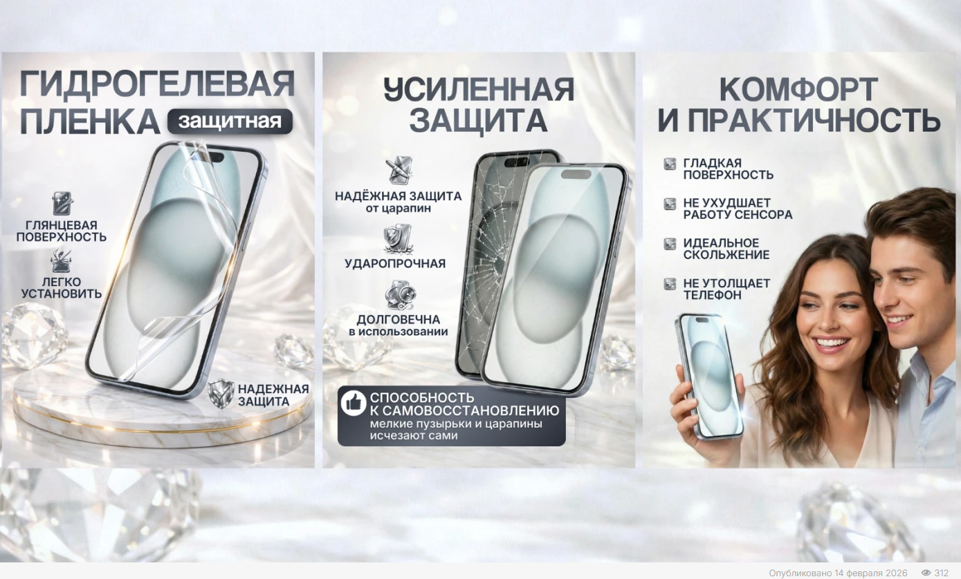 Карточки товара для маркетплейсов