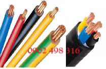 Cáp điện công nghiệp dân dụng, chống cháy CXV/CVV FR
2x1, 2x1.5, 3x2.5, 3x6,3x10+1x6, 3x16+1x10