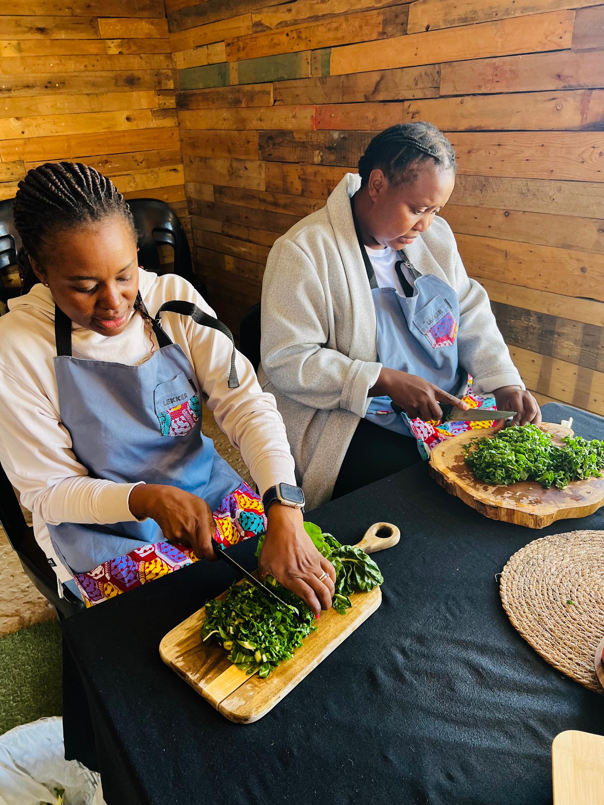 Marve Teaching Cooking