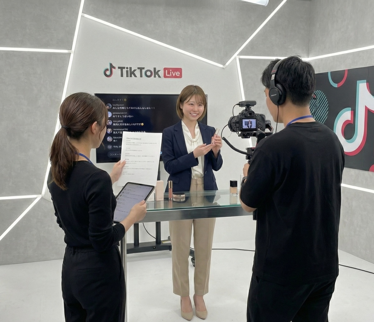 TikTokライブコマースの企画・運営代行