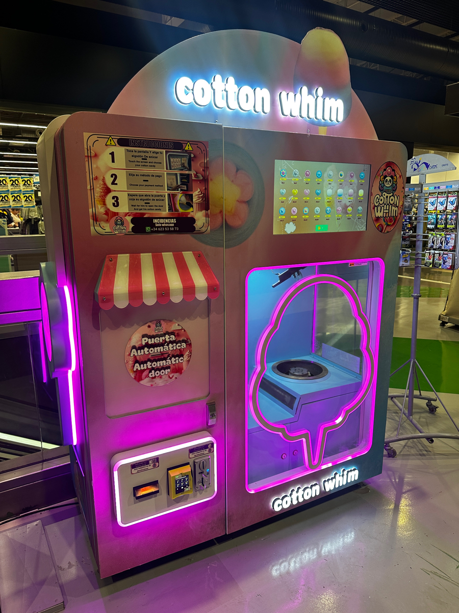 Algodón Mágico - Máquinas de Algodón de Azúcar Cotton Whim