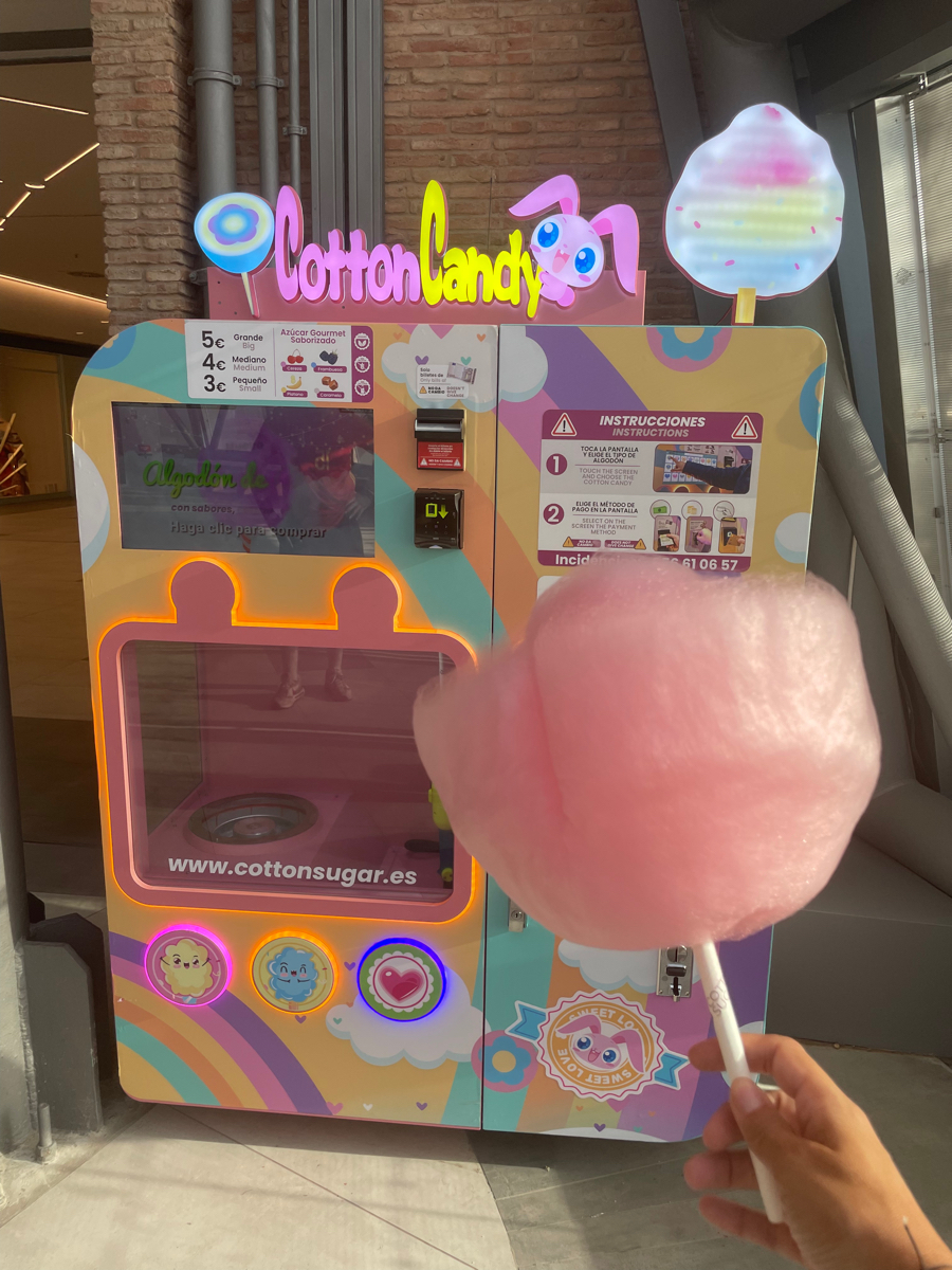 Algodón de Azúcar Fresco