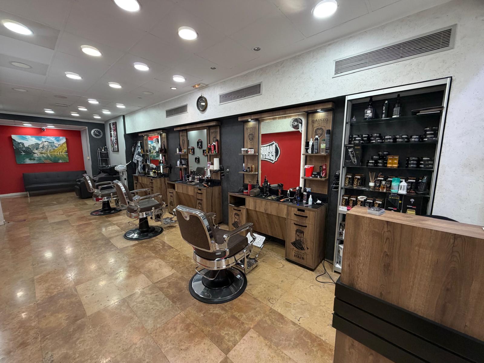 BarberShop Castellon Interior