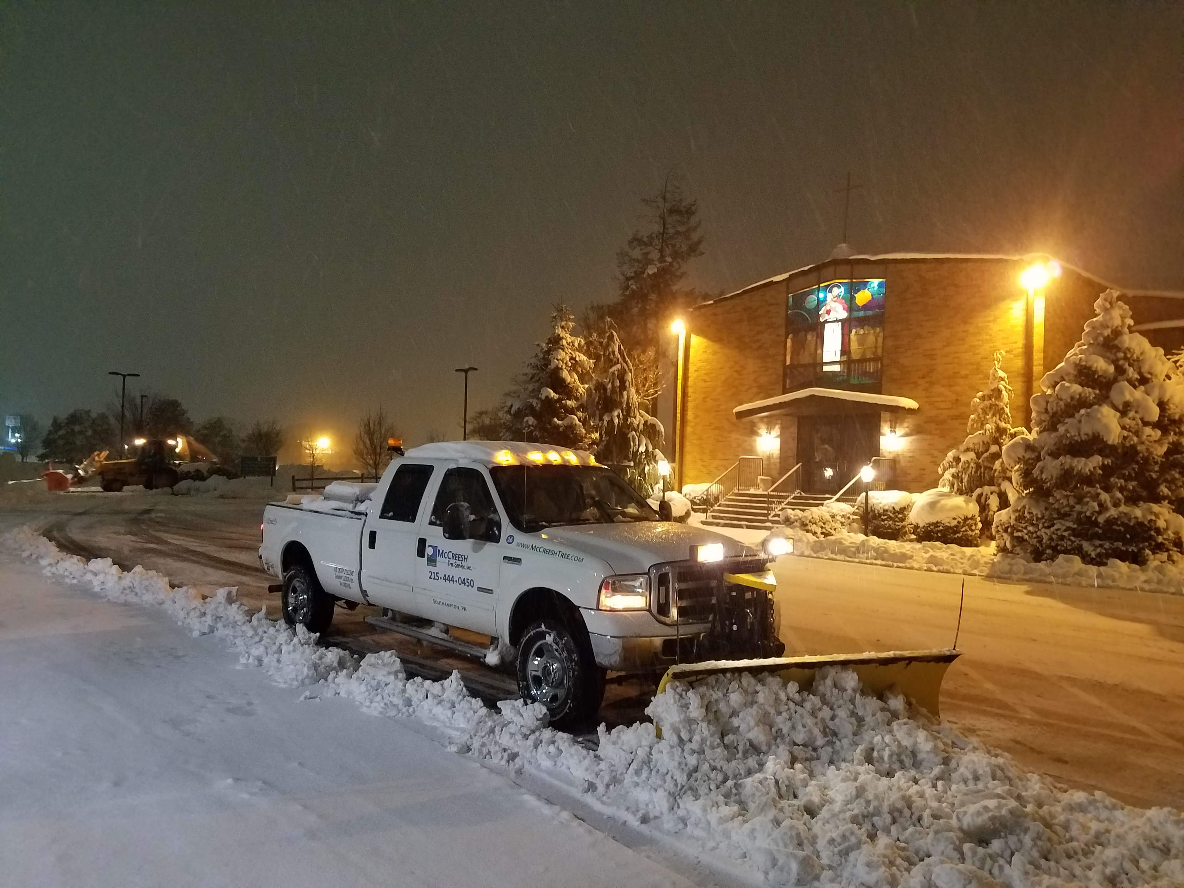 McCreesh Tree Service at work in Trooper, PA