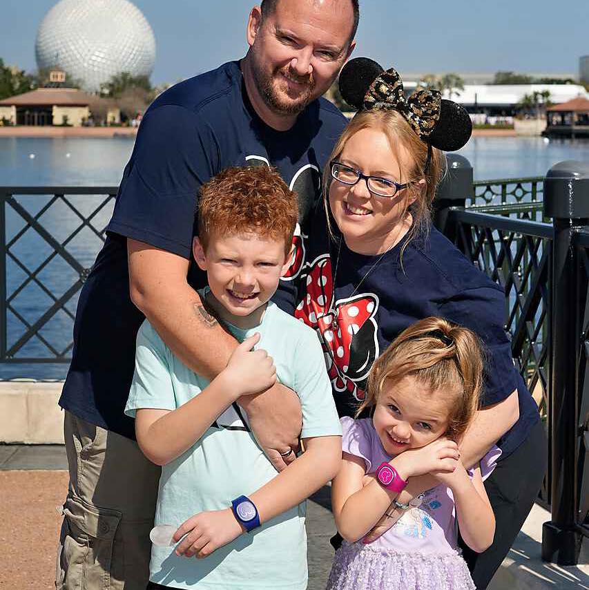 Heather Jackson and family, owners of Hands Down Cleaning Co.