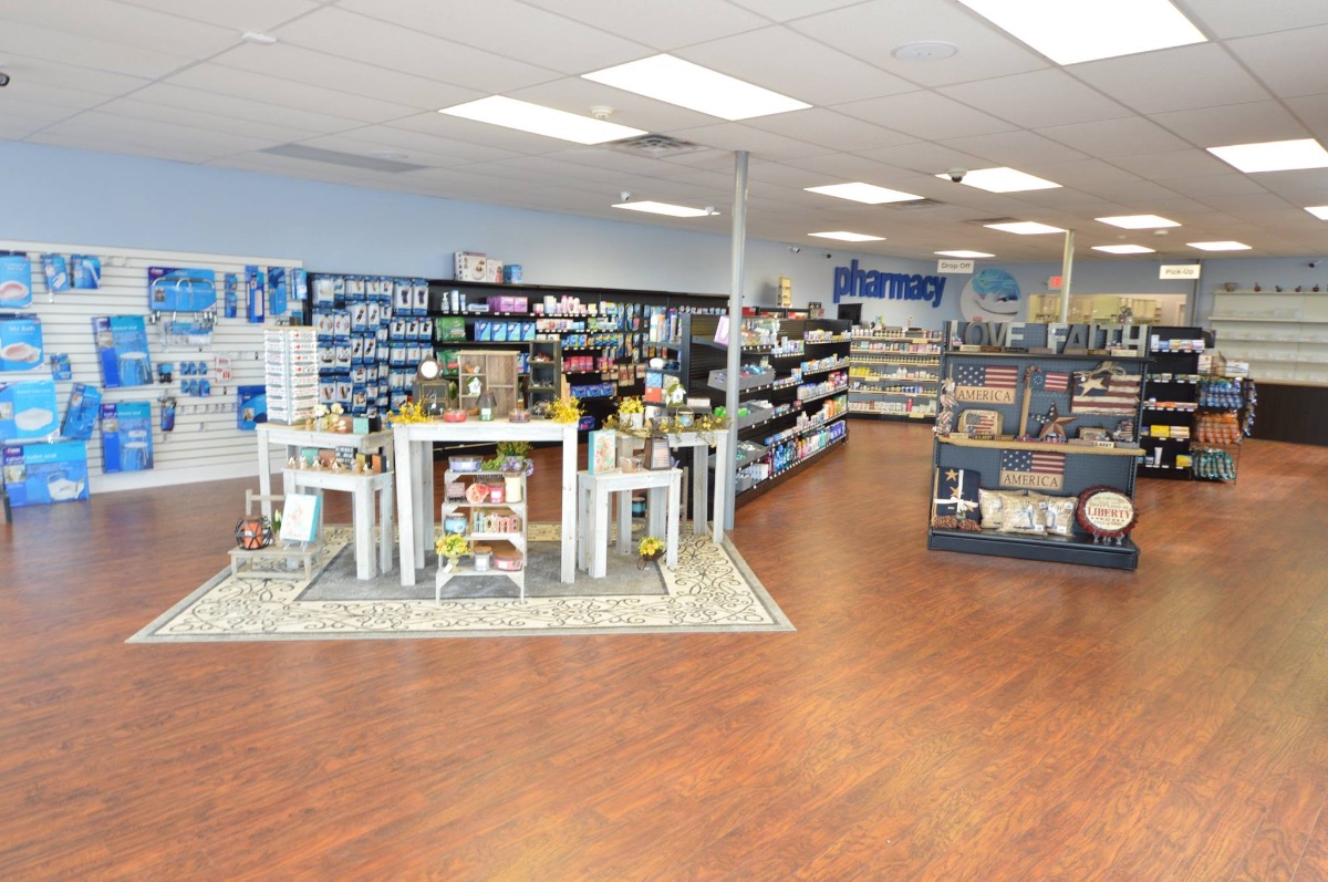 New Falls Pharmacy Interior