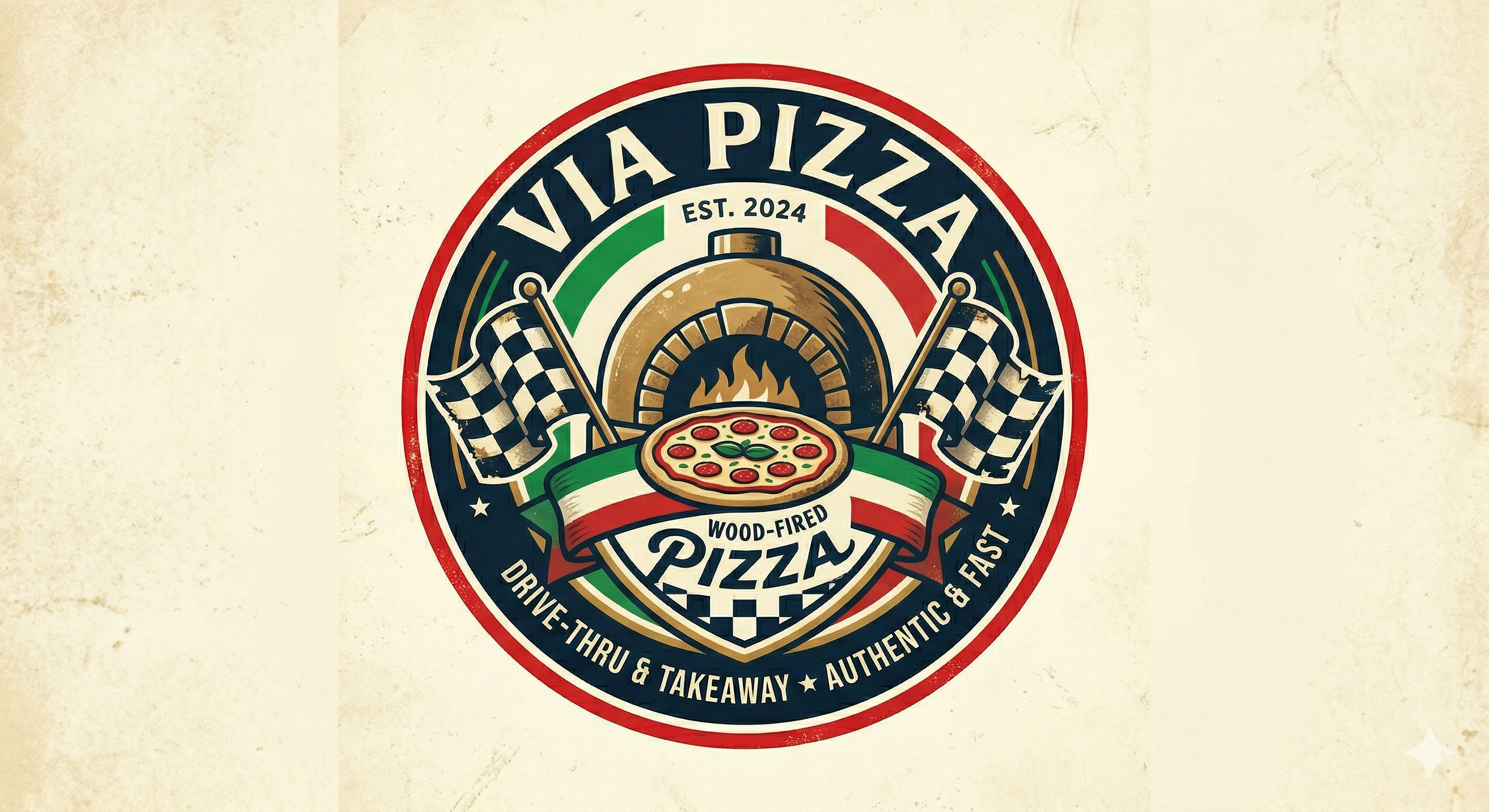 VIA Pizza Logo