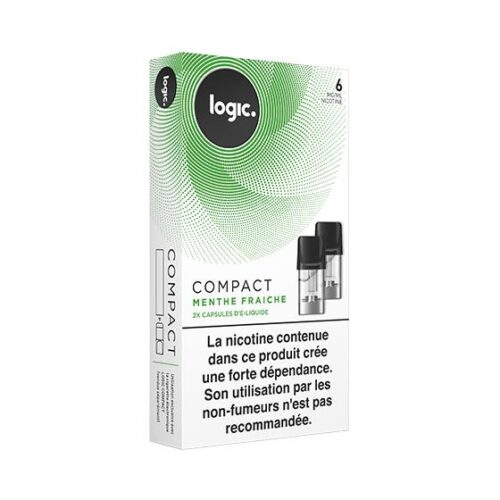 PODS LOGIC COMPACT MENTHE FRAICHE